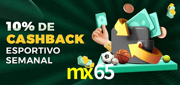 10% de bônus de cashback na mx65